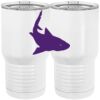 20 oz. Tall Stainless Steel Vacuum Insulated Tumbler White Thumbnail