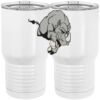 20 oz. Tall Stainless Steel Vacuum Insulated Tumbler White Thumbnail