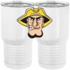 20 oz. Tall Stainless Steel Vacuum Insulated Tumbler White Thumbnail