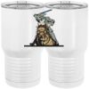 20 oz. Tall Stainless Steel Vacuum Insulated Tumbler White Thumbnail