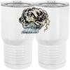 20 oz. Tall Stainless Steel Vacuum Insulated Tumbler White Thumbnail