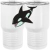 20 oz. Tall Stainless Steel Vacuum Insulated Tumbler White Thumbnail
