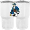 20 oz. Tall Stainless Steel Vacuum Insulated Tumbler White Thumbnail