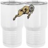 20 oz. Tall Stainless Steel Vacuum Insulated Tumbler White Thumbnail