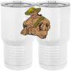 20 oz. Tall Stainless Steel Vacuum Insulated Tumbler White Thumbnail