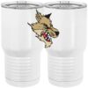 20 oz. Tall Stainless Steel Vacuum Insulated Tumbler White Thumbnail