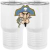 20 oz. Tall Stainless Steel Vacuum Insulated Tumbler White Thumbnail