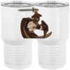 20 oz. Tall Stainless Steel Vacuum Insulated Tumbler White Thumbnail