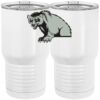 20 oz. Tall Stainless Steel Vacuum Insulated Tumbler White Thumbnail