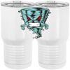 20 oz. Tall Stainless Steel Vacuum Insulated Tumbler White Thumbnail