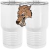 20 oz. Tall Stainless Steel Vacuum Insulated Tumbler White Thumbnail