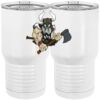 20 oz. Tall Stainless Steel Vacuum Insulated Tumbler White Thumbnail