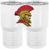 20 oz. Tall Stainless Steel Vacuum Insulated Tumbler White Thumbnail