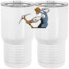 20 oz. Tall Stainless Steel Vacuum Insulated Tumbler White Thumbnail