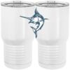 20 oz. Tall Stainless Steel Vacuum Insulated Tumbler White Thumbnail