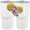 20 oz. Tall Stainless Steel Vacuum Insulated Tumbler White Thumbnail