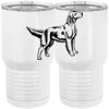 20 oz. Tall Stainless Steel Vacuum Insulated Tumbler White Thumbnail