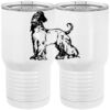 20 oz. Tall Stainless Steel Vacuum Insulated Tumbler White Thumbnail