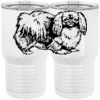 20 oz. Tall Stainless Steel Vacuum Insulated Tumbler White Thumbnail