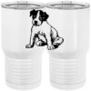 20 oz. Tall Stainless Steel Vacuum Insulated Tumbler White Thumbnail