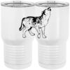 20 oz. Tall Stainless Steel Vacuum Insulated Tumbler White Thumbnail