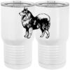 20 oz. Tall Stainless Steel Vacuum Insulated Tumbler White Thumbnail