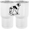 20 oz. Tall Stainless Steel Vacuum Insulated Tumbler White Thumbnail