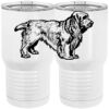 20 oz. Tall Stainless Steel Vacuum Insulated Tumbler White Thumbnail