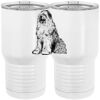 20 oz. Tall Stainless Steel Vacuum Insulated Tumbler White Thumbnail