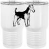 20 oz. Tall Stainless Steel Vacuum Insulated Tumbler White Thumbnail