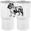 20 oz. Tall Stainless Steel Vacuum Insulated Tumbler White Thumbnail
