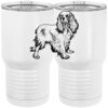 20 oz. Tall Stainless Steel Vacuum Insulated Tumbler White Thumbnail