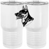 20 oz. Tall Stainless Steel Vacuum Insulated Tumbler White Thumbnail