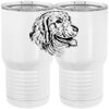 20 oz. Tall Stainless Steel Vacuum Insulated Tumbler White Thumbnail