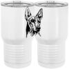 20 oz. Tall Stainless Steel Vacuum Insulated Tumbler White Thumbnail