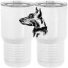 20 oz. Tall Stainless Steel Vacuum Insulated Tumbler White Thumbnail