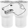 20 oz. Tall Stainless Steel Vacuum Insulated Tumbler White Thumbnail