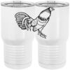 20 oz. Tall Stainless Steel Vacuum Insulated Tumbler White Thumbnail