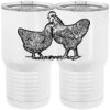 20 oz. Tall Stainless Steel Vacuum Insulated Tumbler White Thumbnail