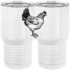 20 oz. Tall Stainless Steel Vacuum Insulated Tumbler White Thumbnail