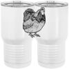20 oz. Tall Stainless Steel Vacuum Insulated Tumbler White Thumbnail