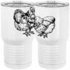 20 oz. Tall Stainless Steel Vacuum Insulated Tumbler White Thumbnail