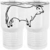 20 oz. Tall Stainless Steel Vacuum Insulated Tumbler White Thumbnail