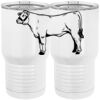 20 oz. Tall Stainless Steel Vacuum Insulated Tumbler White Thumbnail