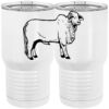 20 oz. Tall Stainless Steel Vacuum Insulated Tumbler White Thumbnail