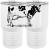 20 oz. Tall Stainless Steel Vacuum Insulated Tumbler White Thumbnail