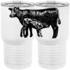 20 oz. Tall Stainless Steel Vacuum Insulated Tumbler White Thumbnail