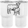 20 oz. Tall Stainless Steel Vacuum Insulated Tumbler White Thumbnail