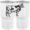 20 oz. Tall Stainless Steel Vacuum Insulated Tumbler White Thumbnail