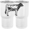 20 oz. Tall Stainless Steel Vacuum Insulated Tumbler White Thumbnail